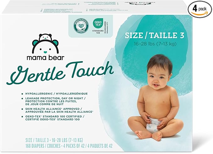 Amazon Brand - Mama Bear Gentle Touch Diapers