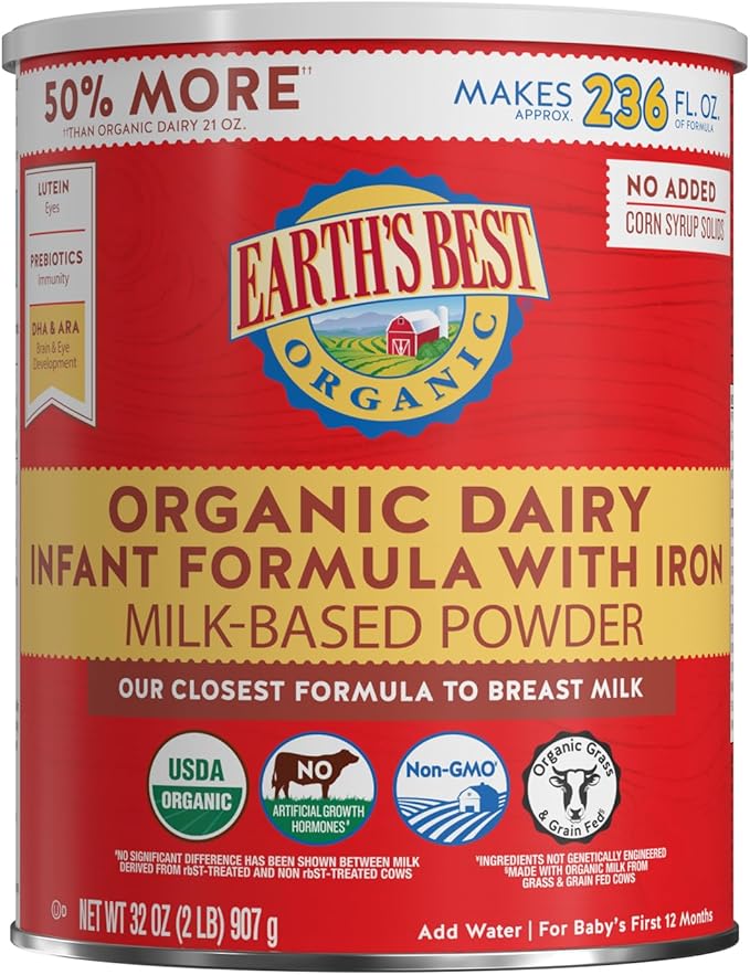 Earth's Best Organic Baby Formula